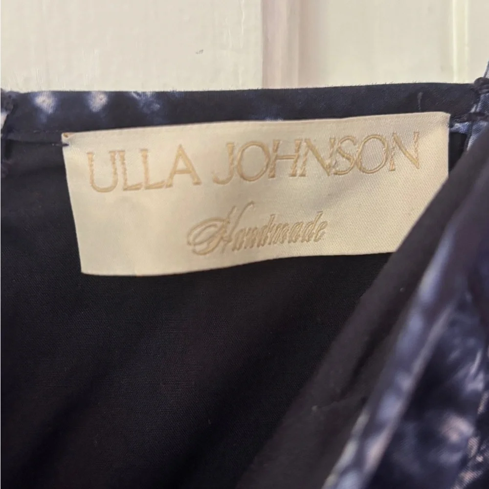 Ulla Johnson Mariza Dress Indigo Handmade Size 4 - Picture 9 of 9